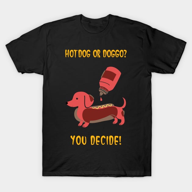 Wiener Dog Dachshund T-Shirt by JiggyChimp
